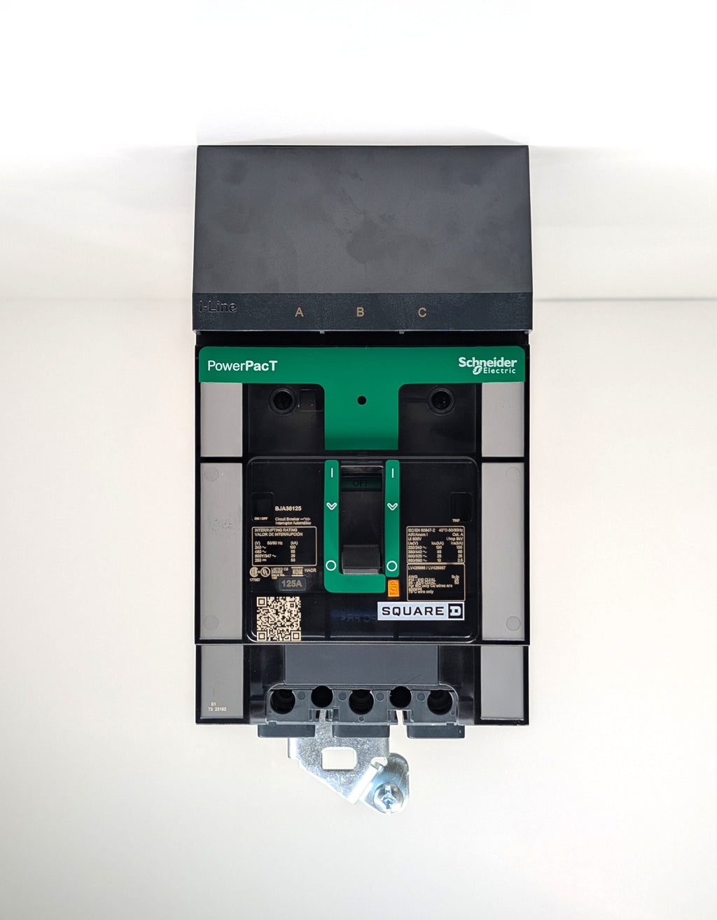 Square D BJA36125 3 Pole Circuit Breaker