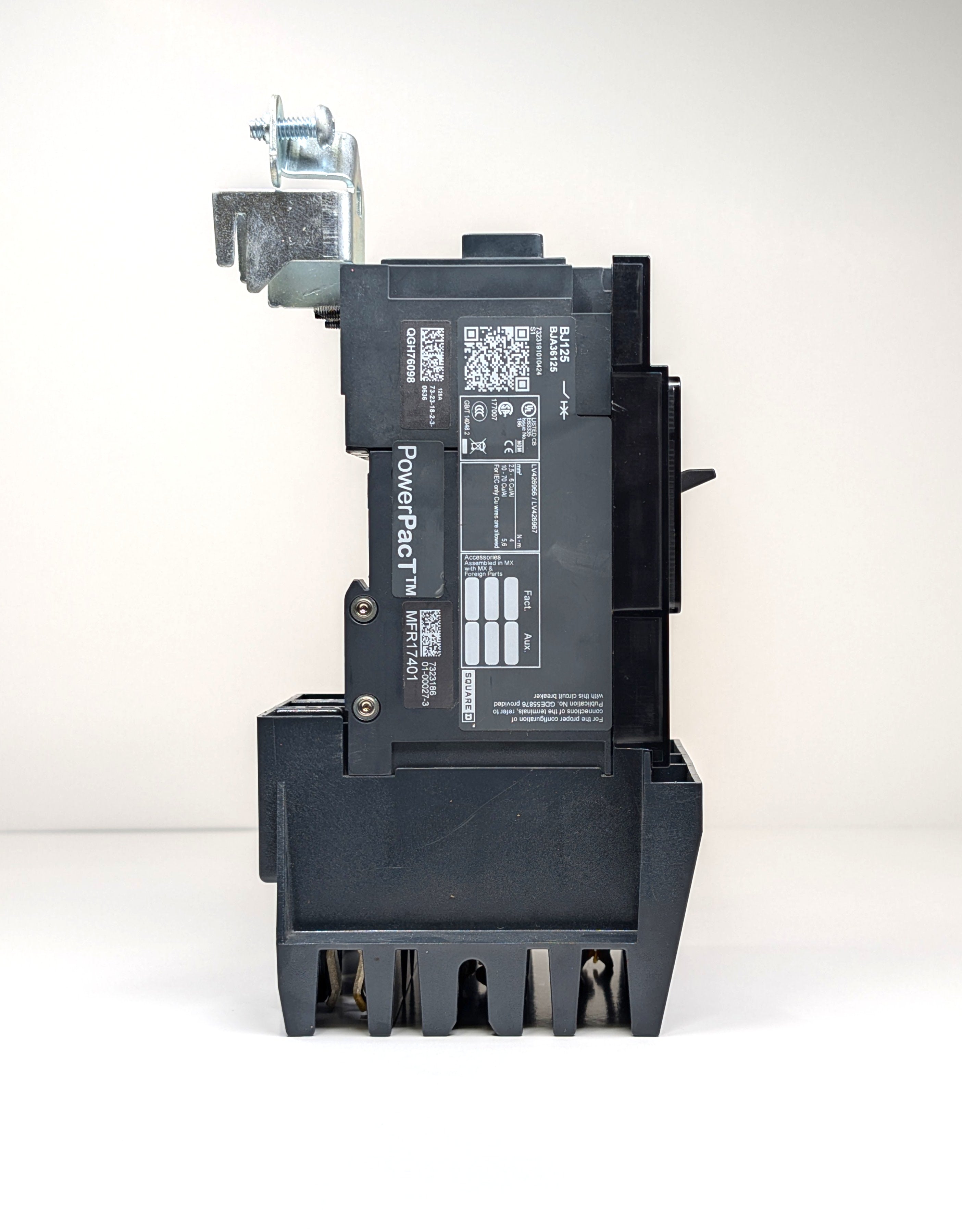 Square D BJA36125 3 Pole Circuit Breaker