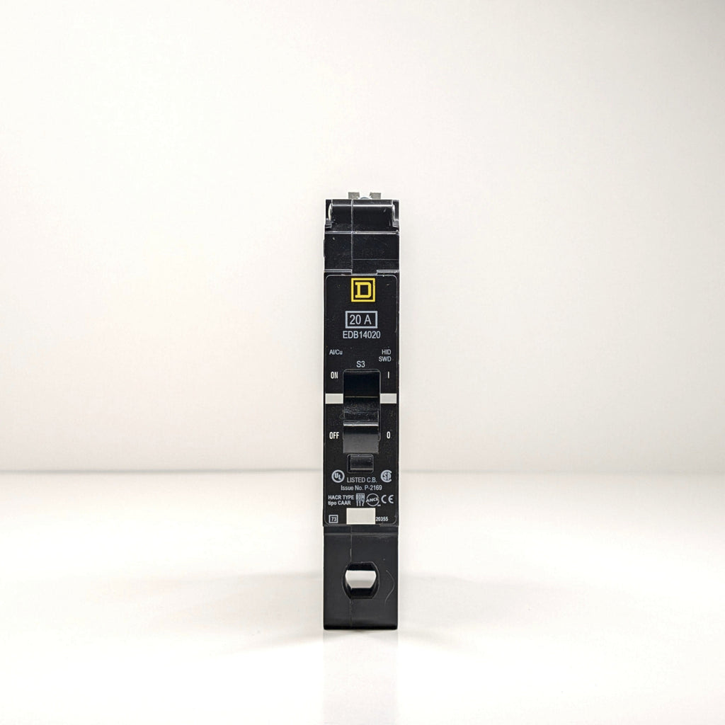 Square D EDB14020 1 Pole Circuit Breaker