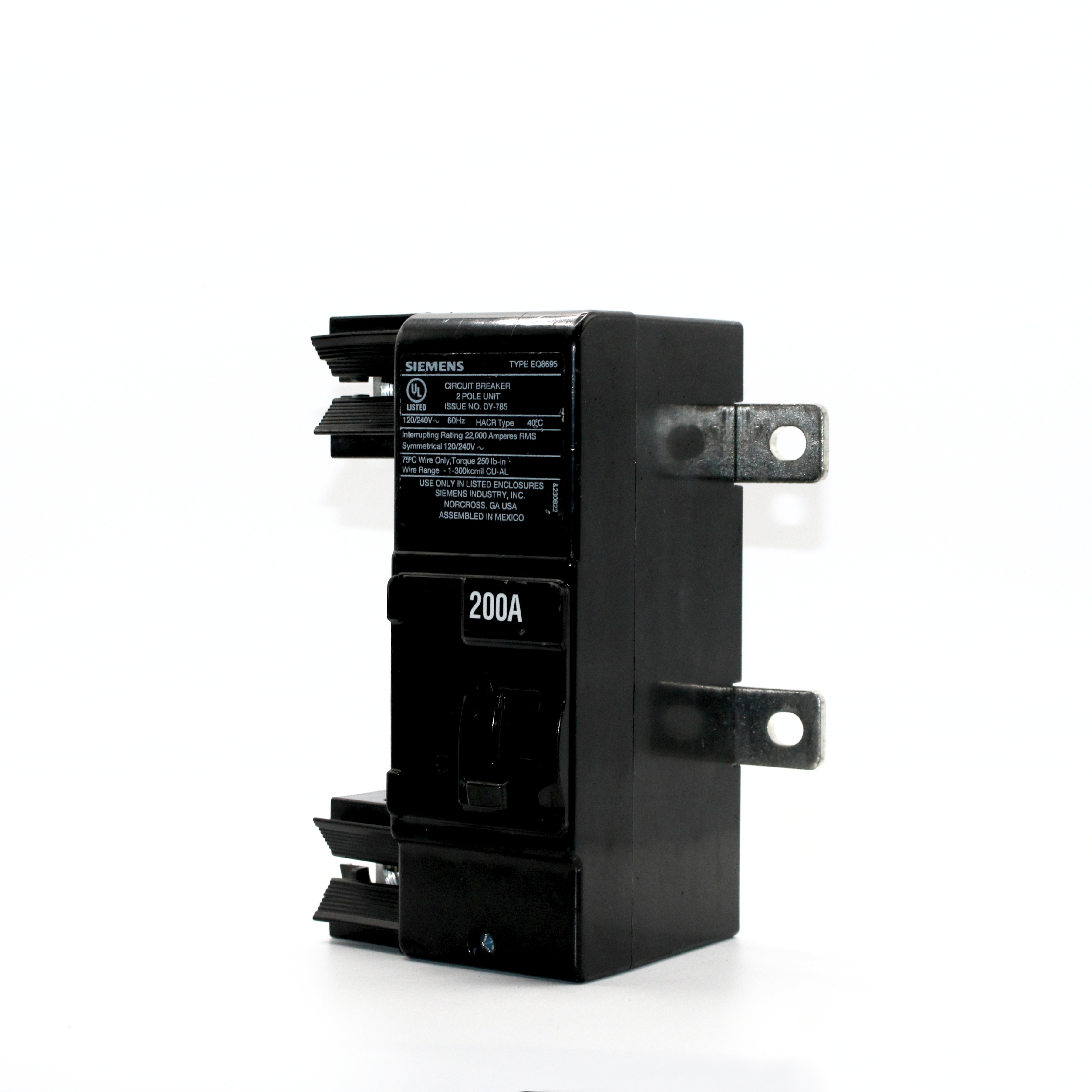 Siemens EQ8695 Main Circuit Breaker