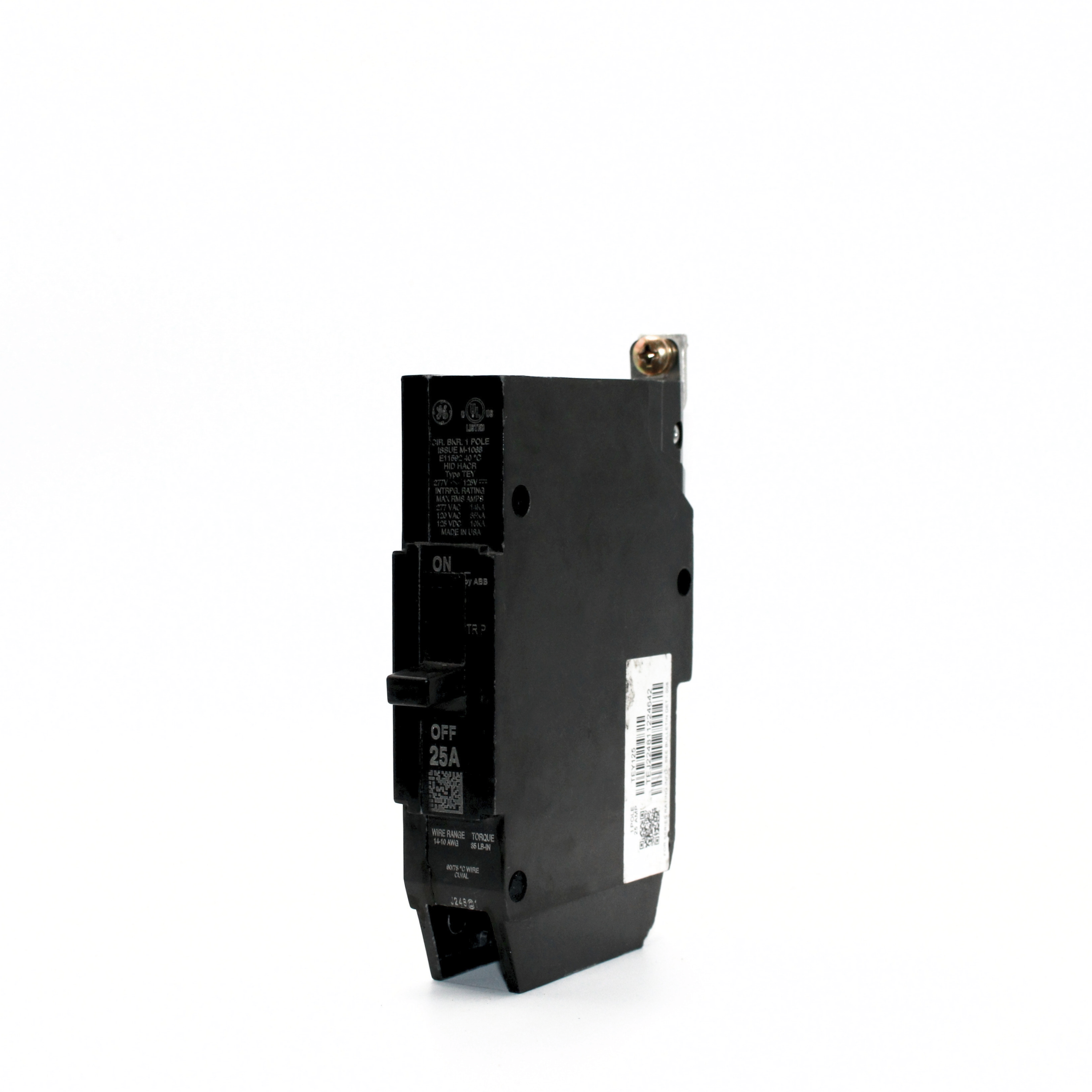 GE TEY 1-Pole Bolt-On Circuit Breaker (20A - 25A)