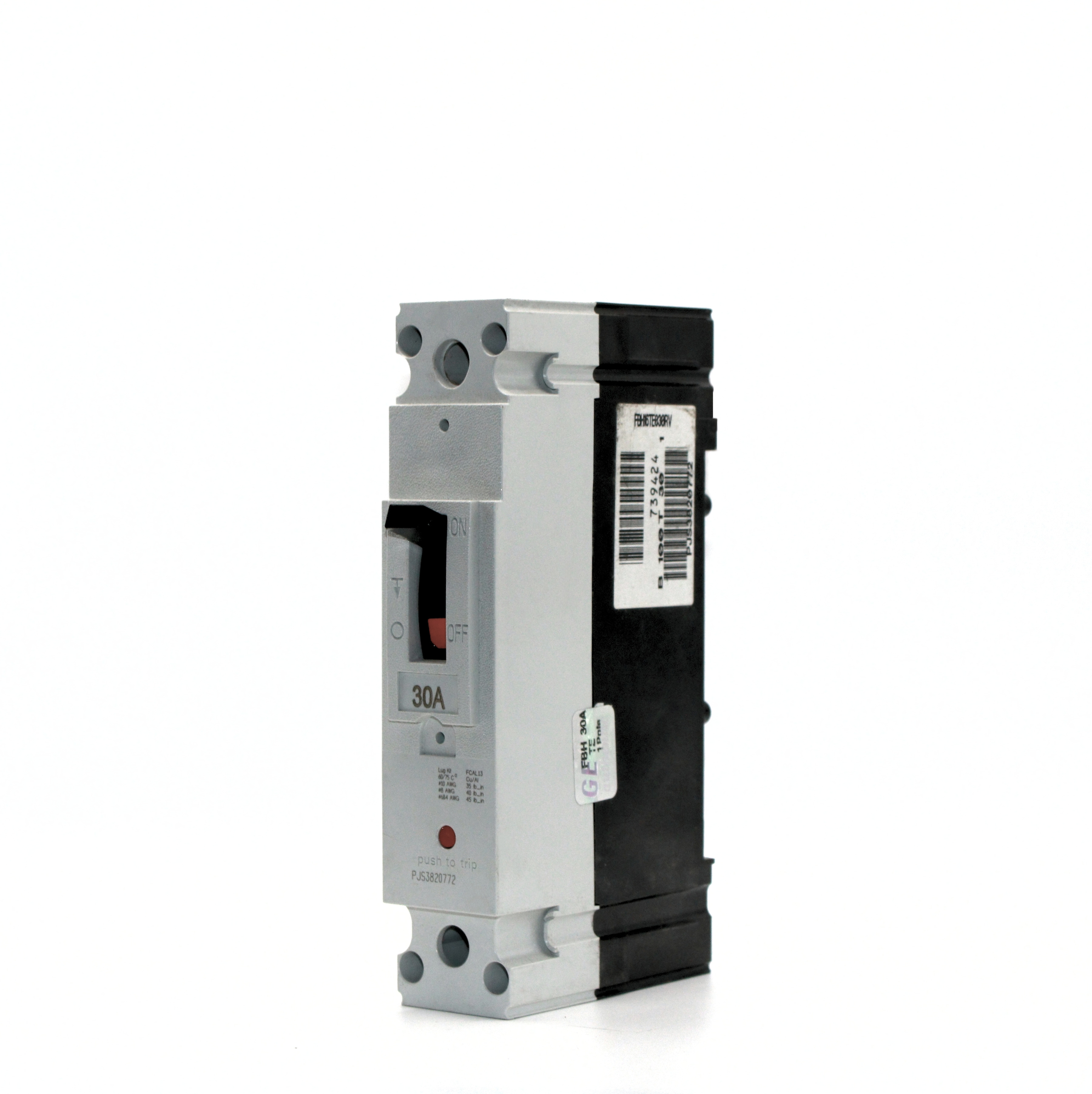 GE Record Plus FBH 1-Pole Circuit Breaker, 347V (30A-50A)