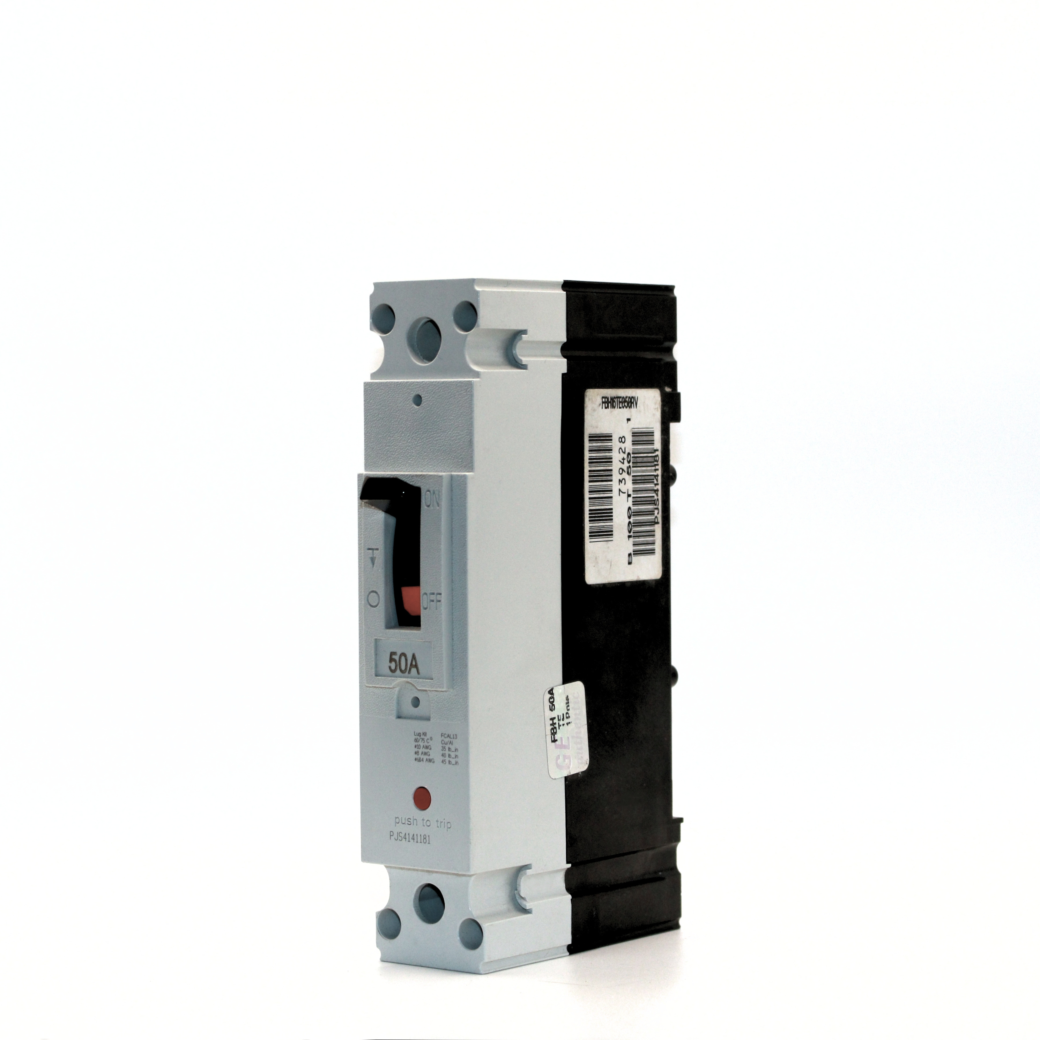 GE Record Plus FBH 1-Pole Circuit Breaker, 347V (30A-50A)
