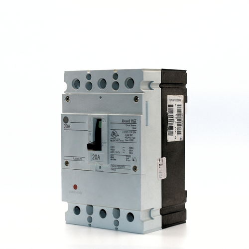 GE Record Plus FBN 3-Pole Circuit Breaker, 600V (15A-90A)