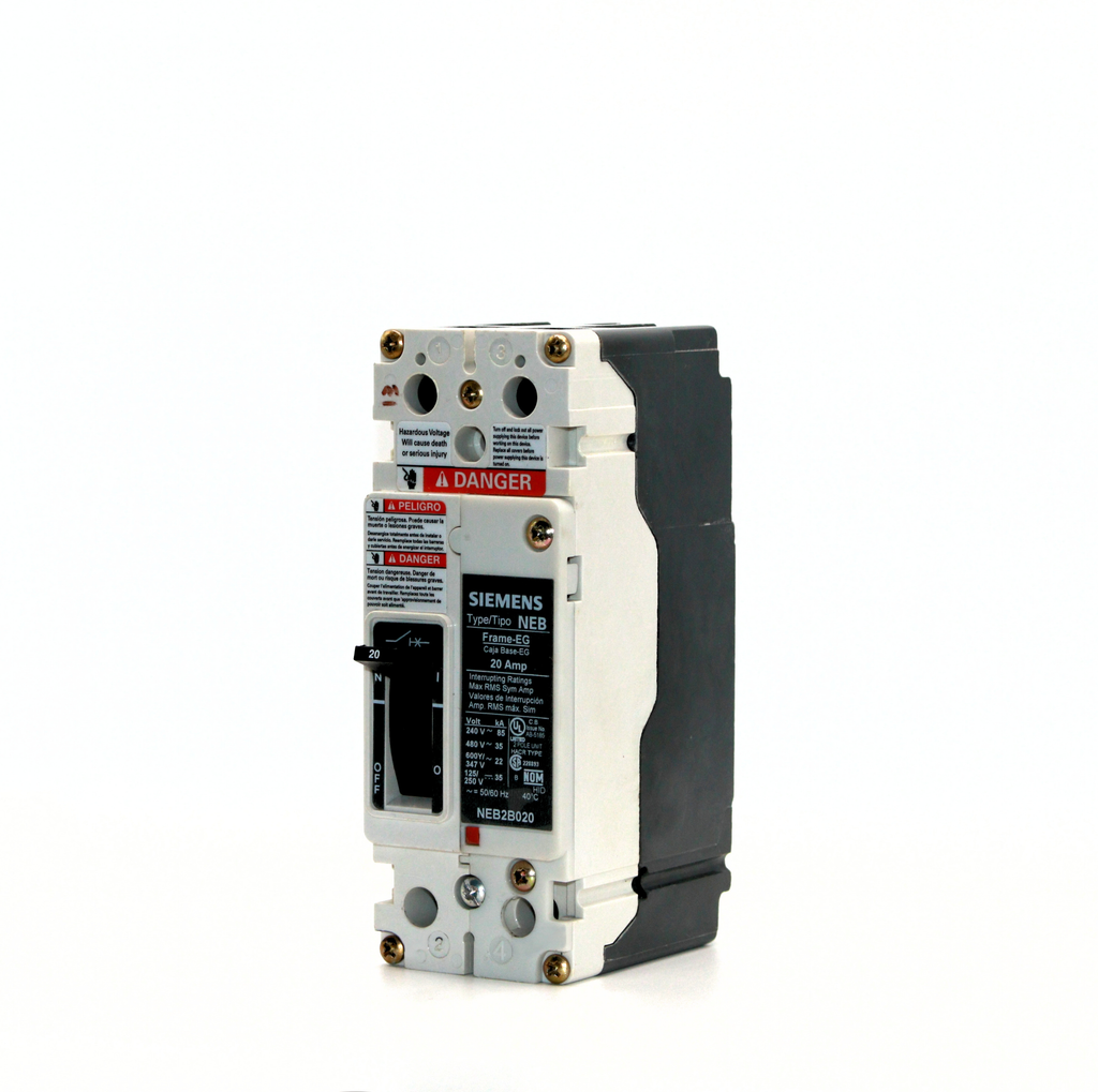 Siemens NEB2B020 2 Pole Circuit Breaker