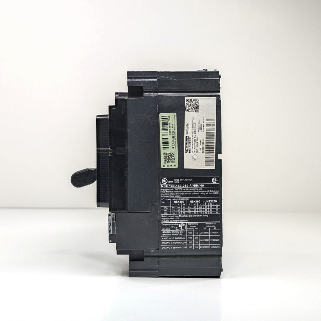 Square D NSX100F 3 Pole Circuit Breaker