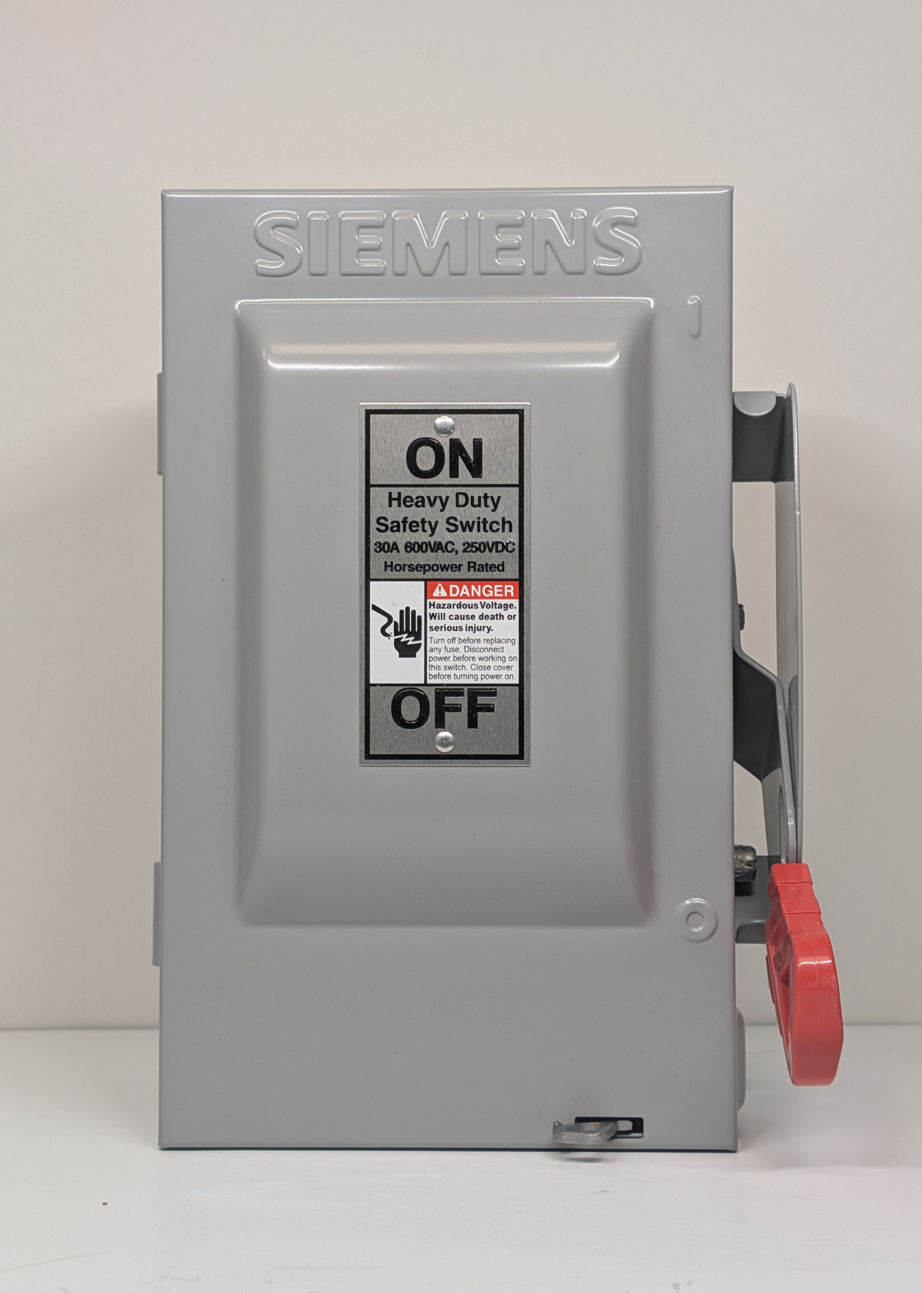 Siemens HNF361 Disconnect