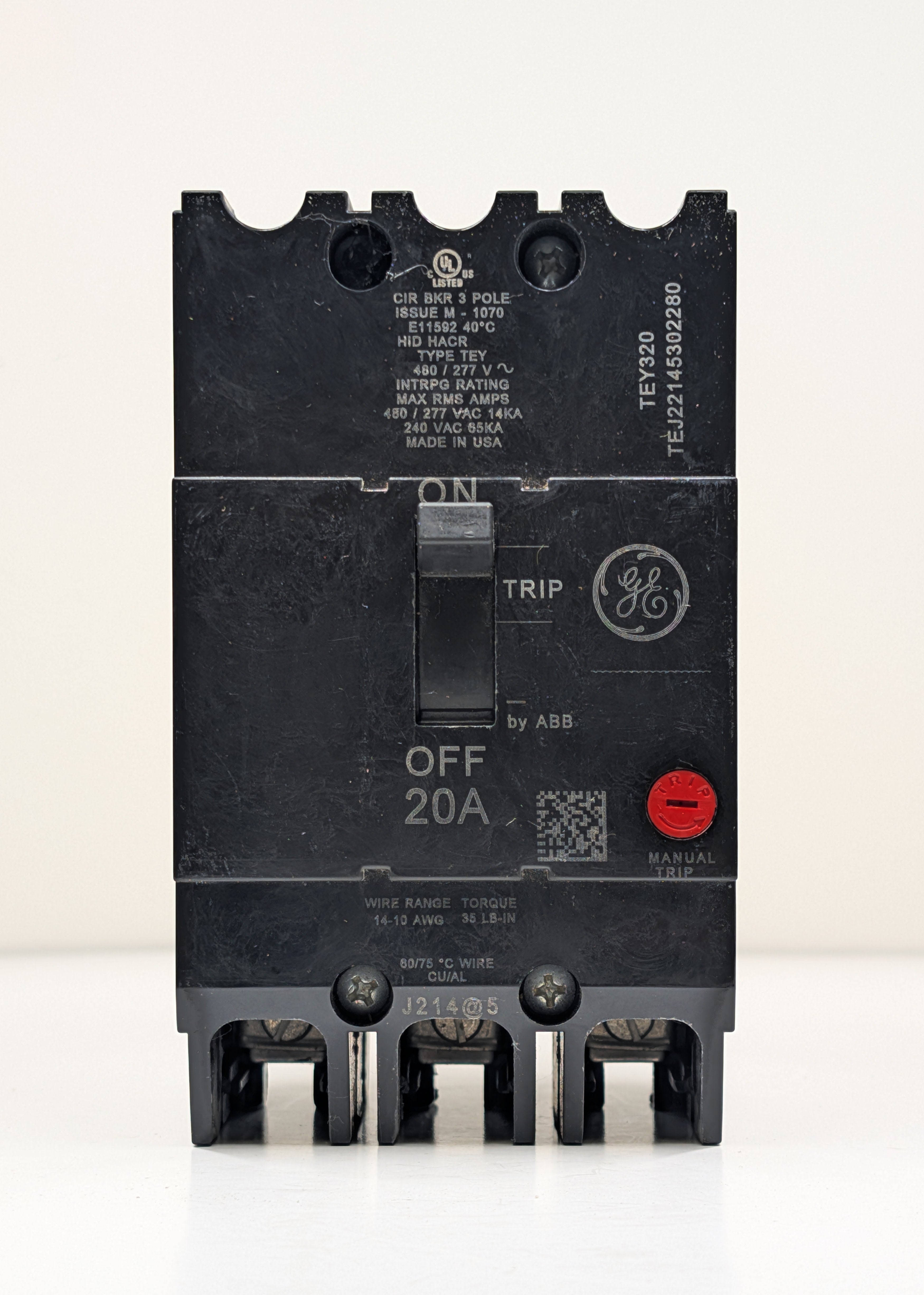 General Electric TEY320 Molded Case Circuit Breaker