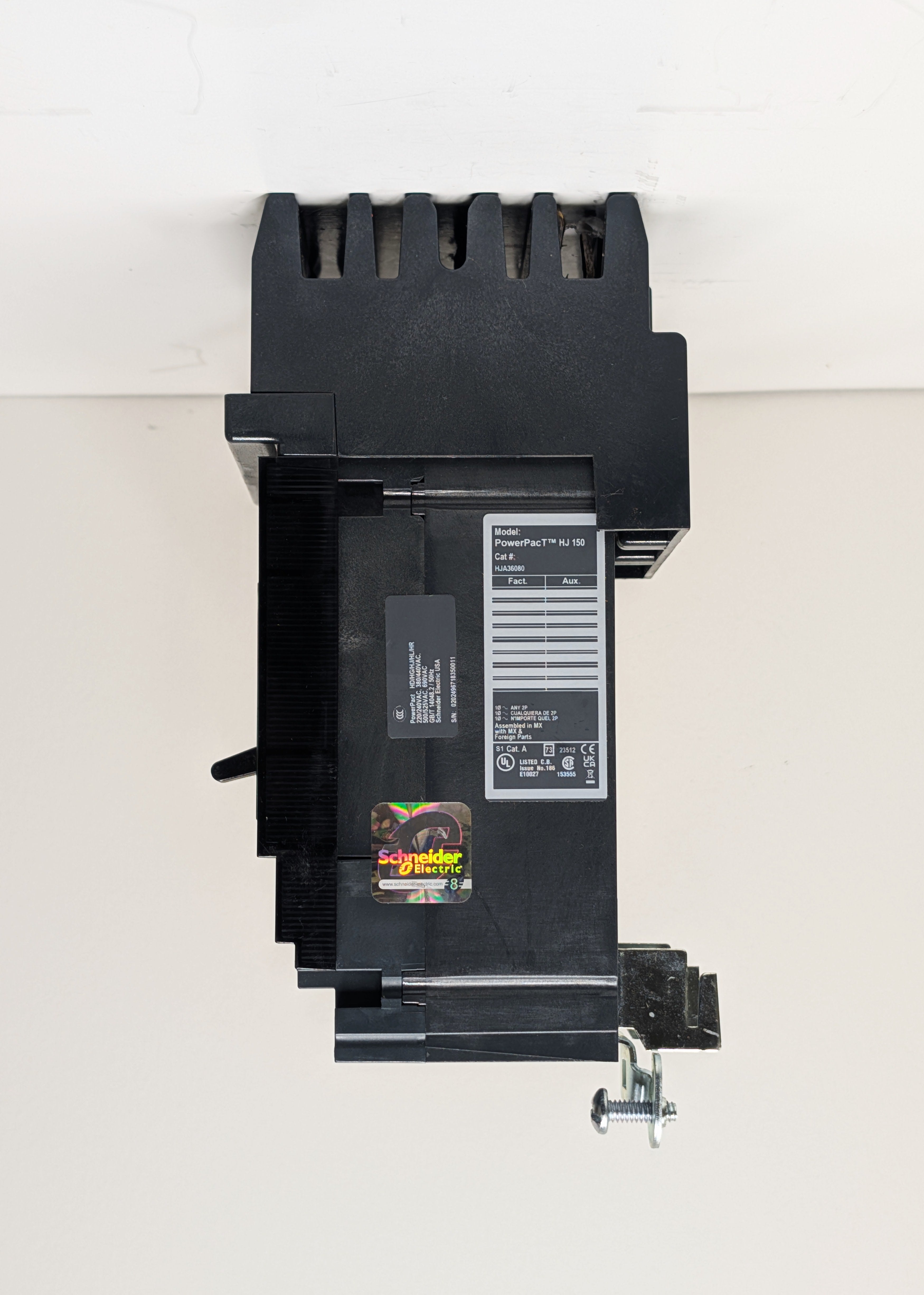 Square D HJA36080 3 Pole Circuit Breaker