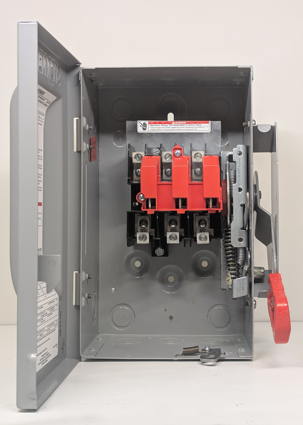 Siemens HNF361 Disconnect
