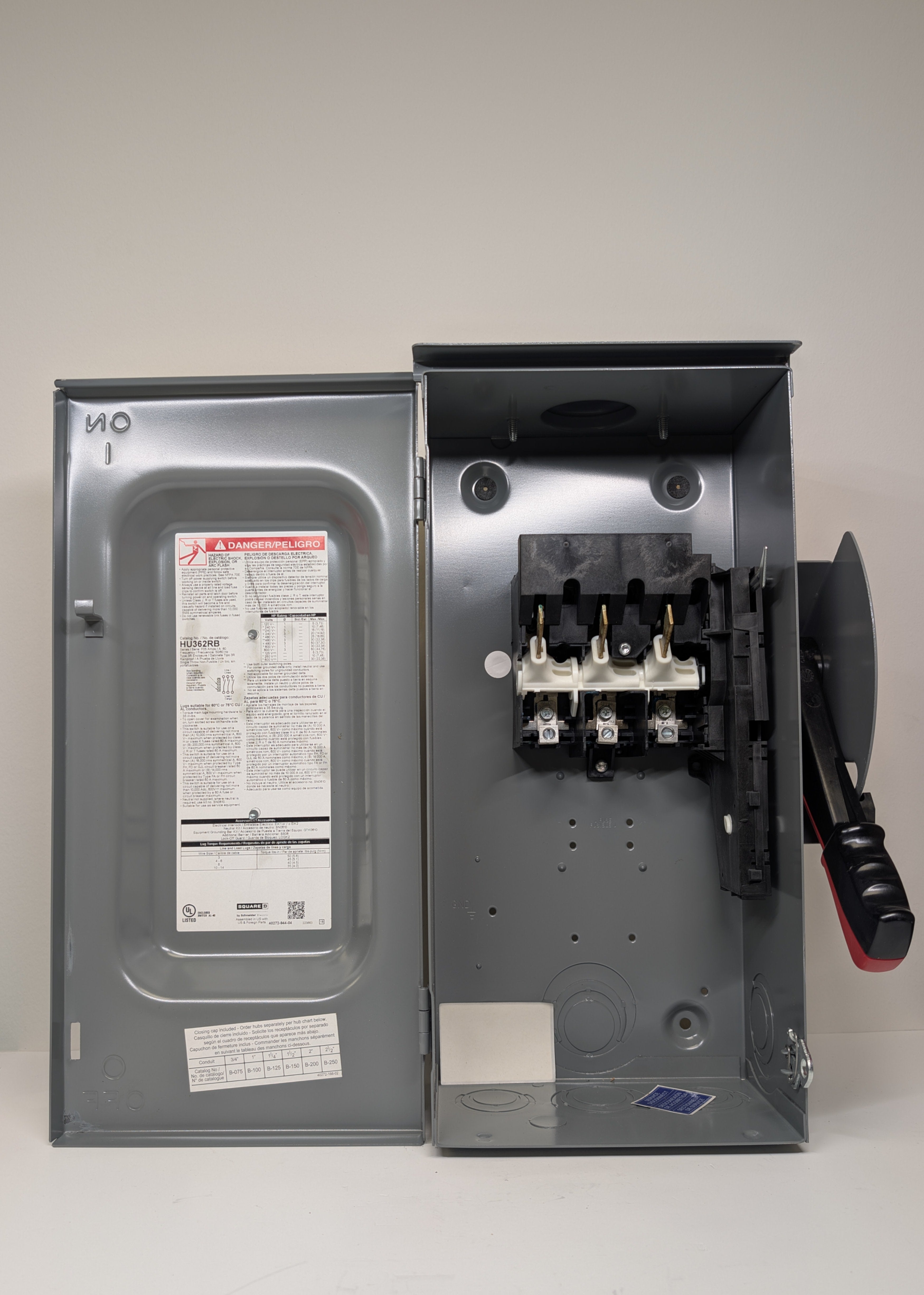 Square D HU362RB Disconnect