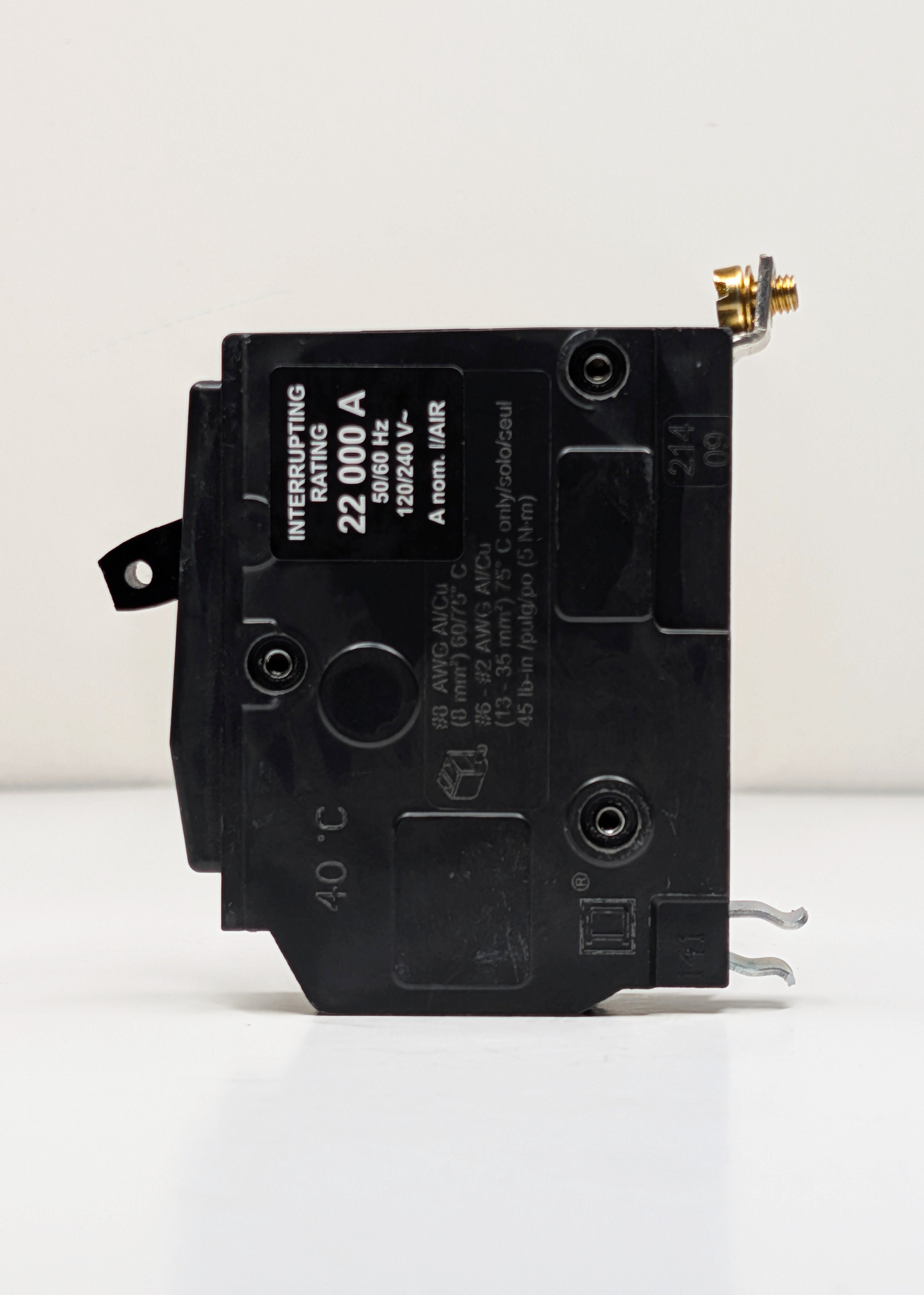 Square D QOB160VH 1 Pole Circuit Breaker