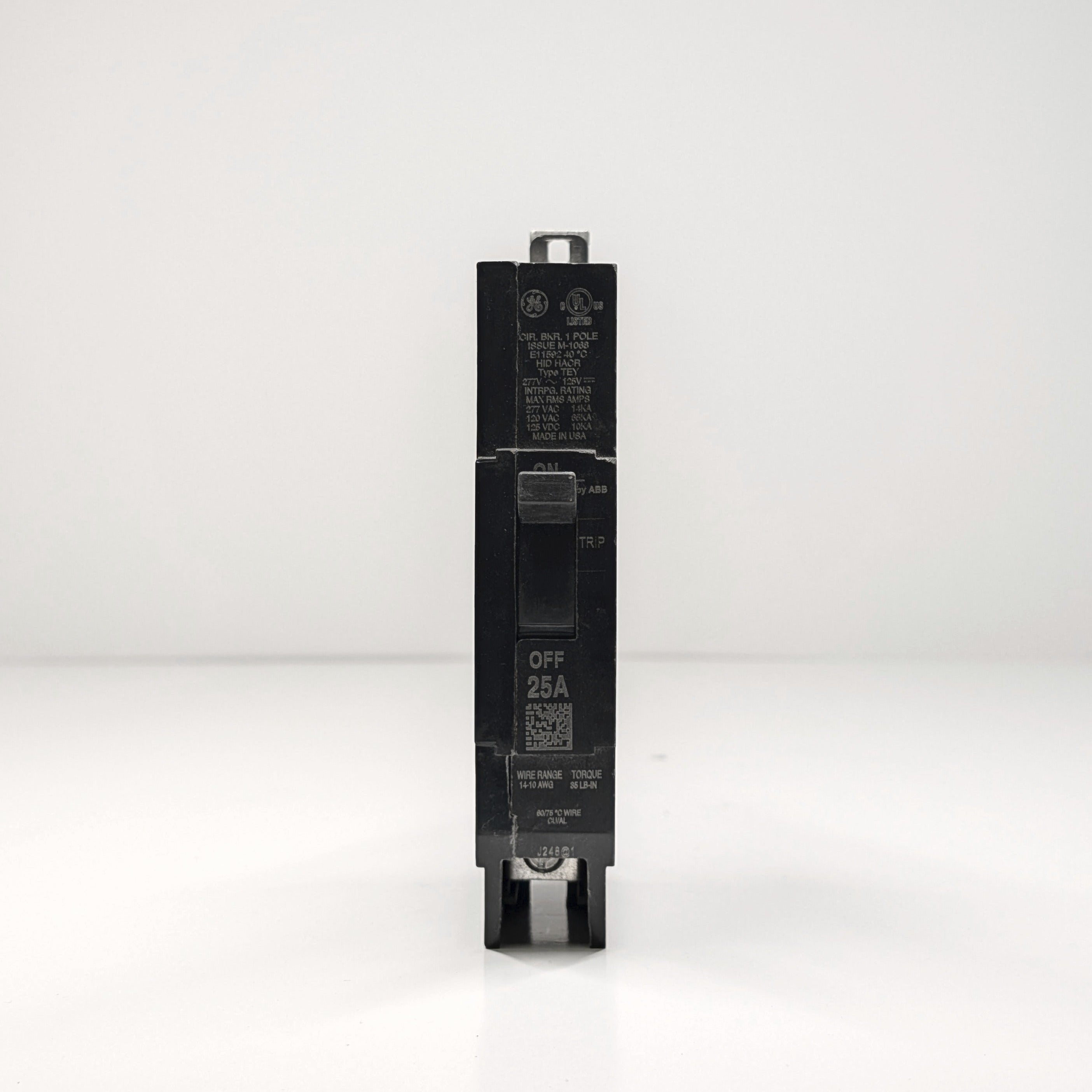 GE TEY 1-Pole Bolt-On Circuit Breaker (15A - 70A)
