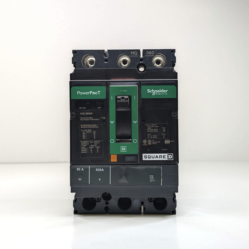 Square D HGL36050 3 Pole Circuit Breaker